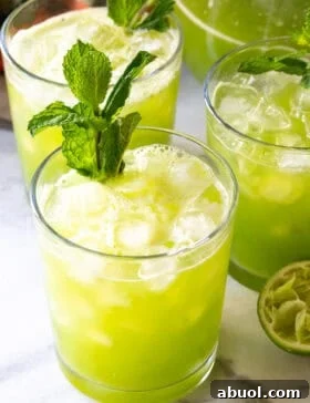 Cucumber Ginger Mint Agua Fresca