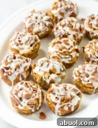 Cinnamon Roll Bread Pudding Muffins