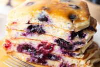 Fluffy Blueberry Pancake Recipe for Weekend Brunch