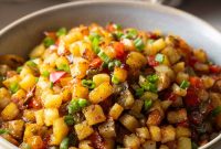 Crispy Potatoes O’Brien with Bell Peppers and Onions